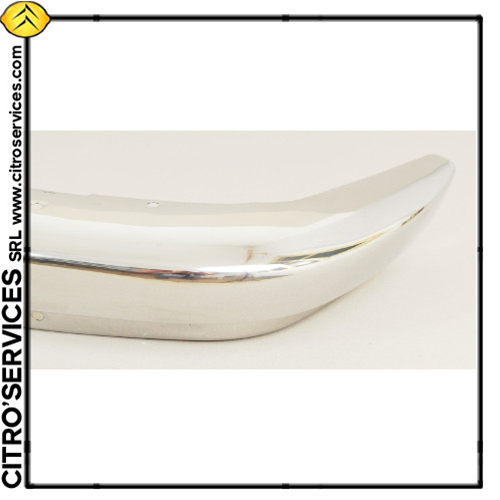 Lama inferiore paraurti posteriore, restaurata e lucidata professionalmente