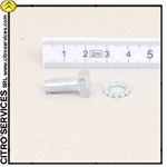 M6x12 vis de fixation (+rondelle) pour mechanisme émbrayage 4/82->