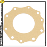 Paper gasket for differential shaft support