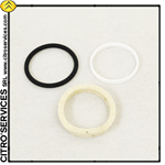 Suspension cylinder overhaul kit, saloon cars DS/SM (felt seal + teflon + o-ring)