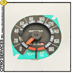 GS CLUB/GSX dashboard speedometer "ED" 7/76->