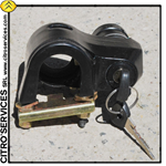 2CV ignition lock with antitheft device, 74->