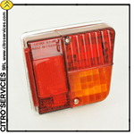 Right rear light complete for AMI6, SEIMA original (Italy spec., 10/67->)