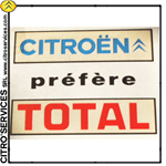 Adesivo Citroen préfère Total