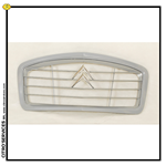 Radiator grille . gray plastic, 2CV