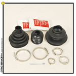 2CV Drive shaft protective sleeve mounting kit, complete