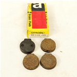 GS/GSA 6/80-> Parking brake brake pads kit (4)