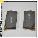 Front brakes: 4 brake pads set, ->65