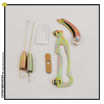 DS/ID rear door: Nylon roller for check strap