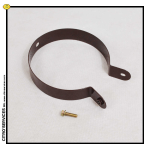 ID/DS: Collar (brown painted) for fresh air supply ducts