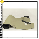 Jeu de garnitures pour plancher et longerons en PVC gris-clair, adaptable a DS confort et ID ->7/62