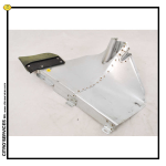DS/ID right rear wheel arch: hydraulic pipis protective panel with mud flap