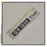 Monogramme "GS 1220 Club" (9/72->)