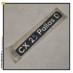 Monogram "CX 25 Pallas D" (7/83->)
