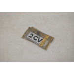 Adhesive monogram "2CV4"  7/76->