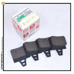 Set of brake pads for rear brake disks XM sedan