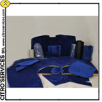 Set completo di moquette per abitacolo DS Pallas - inclusi tappetini con gommapiuma 