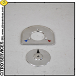 Piastrina INOX indicazioni riscaldamento DS PALLAS 9/64->9/68