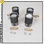 Jeu de 4 chemises et pistons avec segments alèsage 86mm pour moteur 1985cc