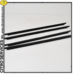 Set of 4 DS/ID door internal sealing strip for glass (HQ)