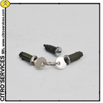 Set of 3 lock barrels (front doors + boot door) with 2 keys (7/71->)