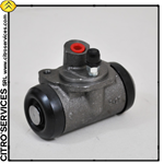 Brake cylinder front for 2CV, Dyane, Mehari, etc, 6/70->06/81, M8 exit 3,5 mm pipe