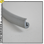 DS/ID doors surrounding rubber strip kit, gray - striped, 6 pcs (66->)