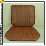 Kit rivestimenti per sedili berlina ID e DS confort in tessuto vinilico Targa TABAC (1969-75)